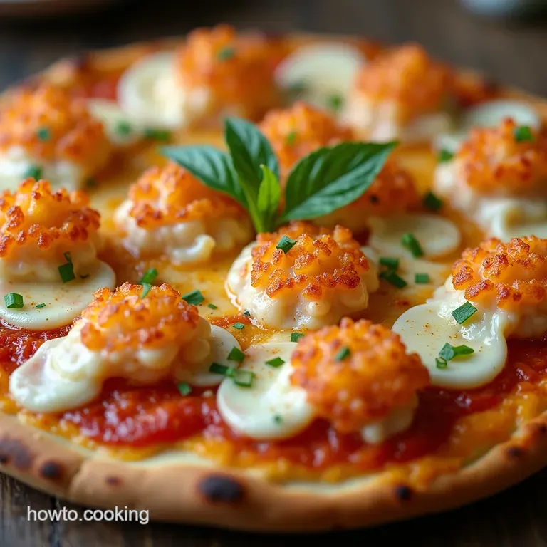 The Crab Rangoon Rhapsody Pizza A Creamy Crispy Fusion Masterpiece