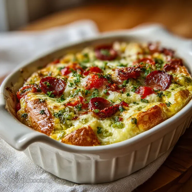 Crack Breakfast Casserole: Savory and Crisp