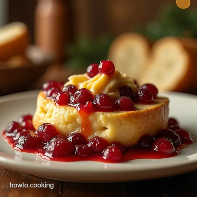 The Star of the Show Festive Cranberry Honey Compound Butter presentation