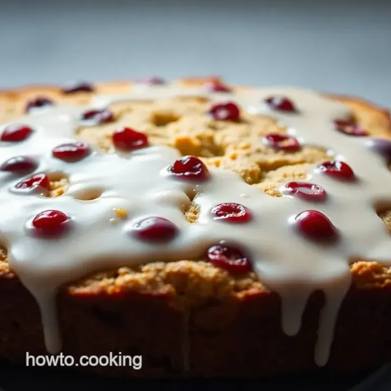 Cranberry Orange Bread with Simple Glaze