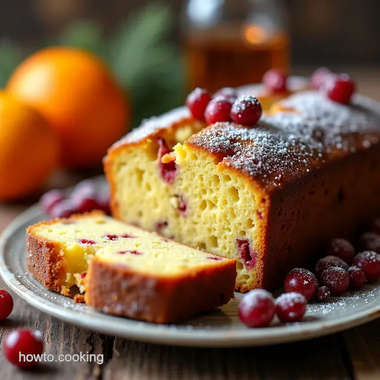 Jubilee Jewel Zesty Cranberry Orange Christmas Tea Loaf