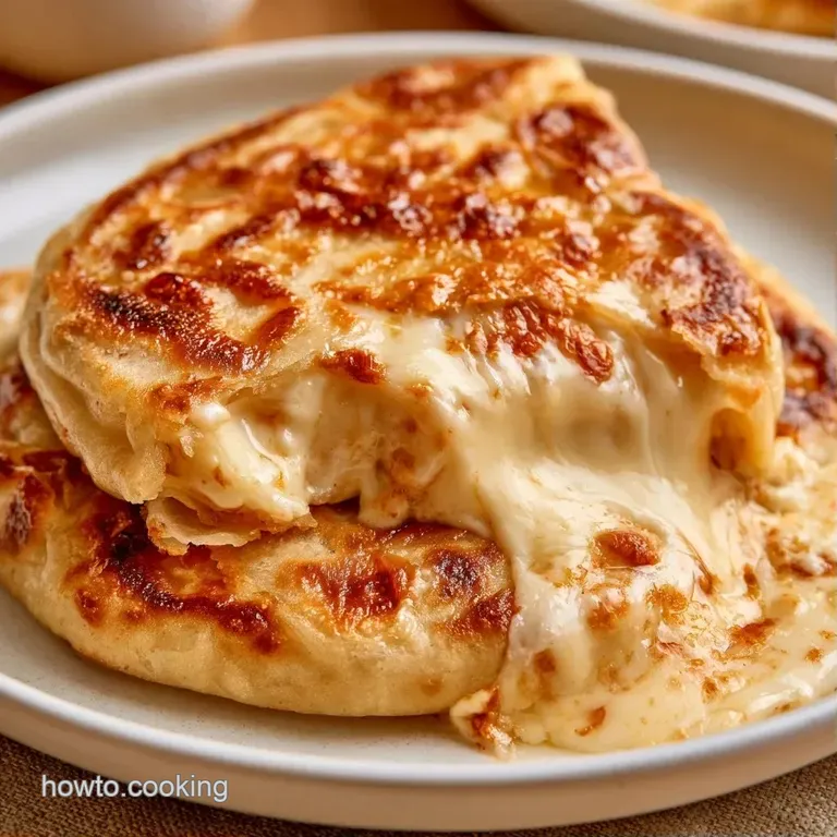 Neatly stacked golden flatbreads with charred edges served alongside a small bowl of cool yogurt and mint.