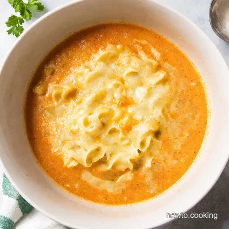 Creamy Alfredo Lasagna Soup Lasagnas Slurpy Cousin