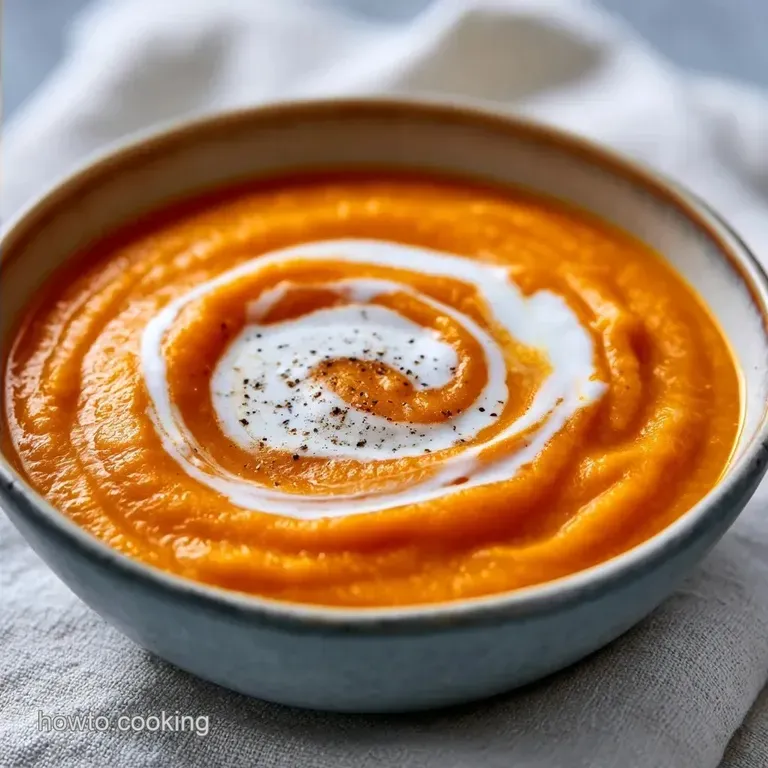 Roasted Creamy Butternut Squash Soup
