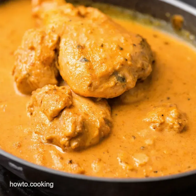 Creamy Cajun Chicken presentation