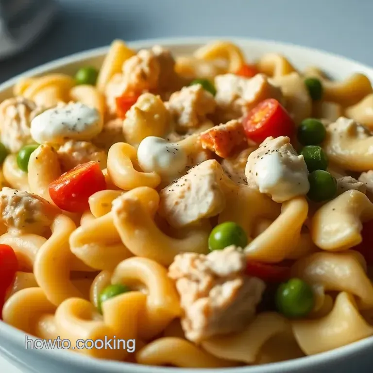 Creamy Chicken Noodle Casserole: A Comforting Family Classic