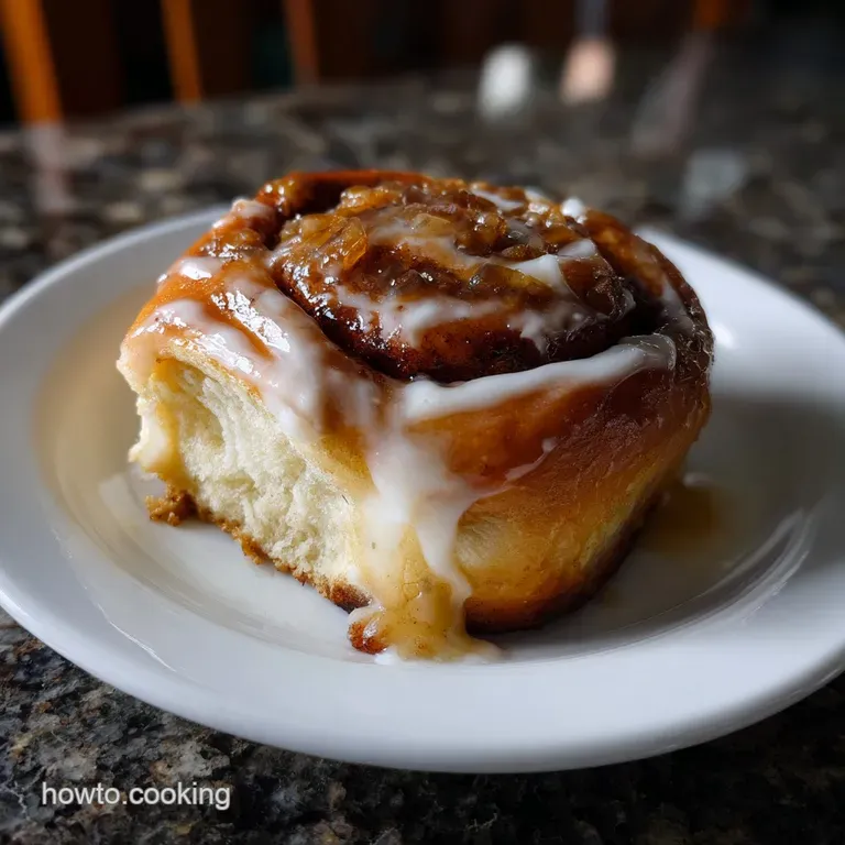 Cinnamon Roll Icing: Creamy Tangy Glaze presentation