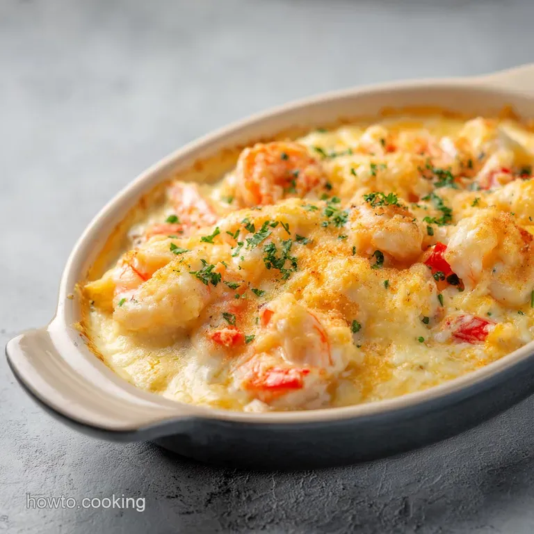 Creamy Crab and Shrimp Casserole