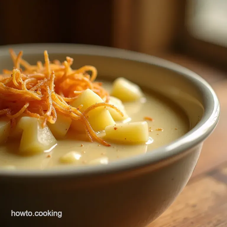 Creamy Crockpot Potato Soup Cheesy Comfort presentation