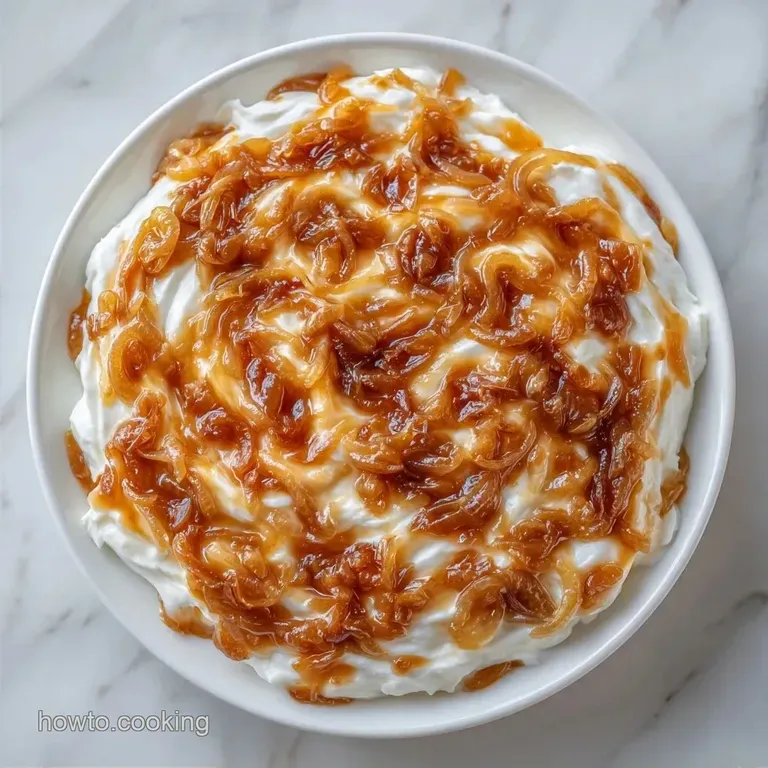 Game Day Onion Dip: Thick and Savory