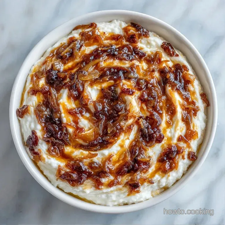 Smooth, savory beige dip in a ceramic bowl surrounded by vibrant carrot sticks and crisp toasted baguette slices.