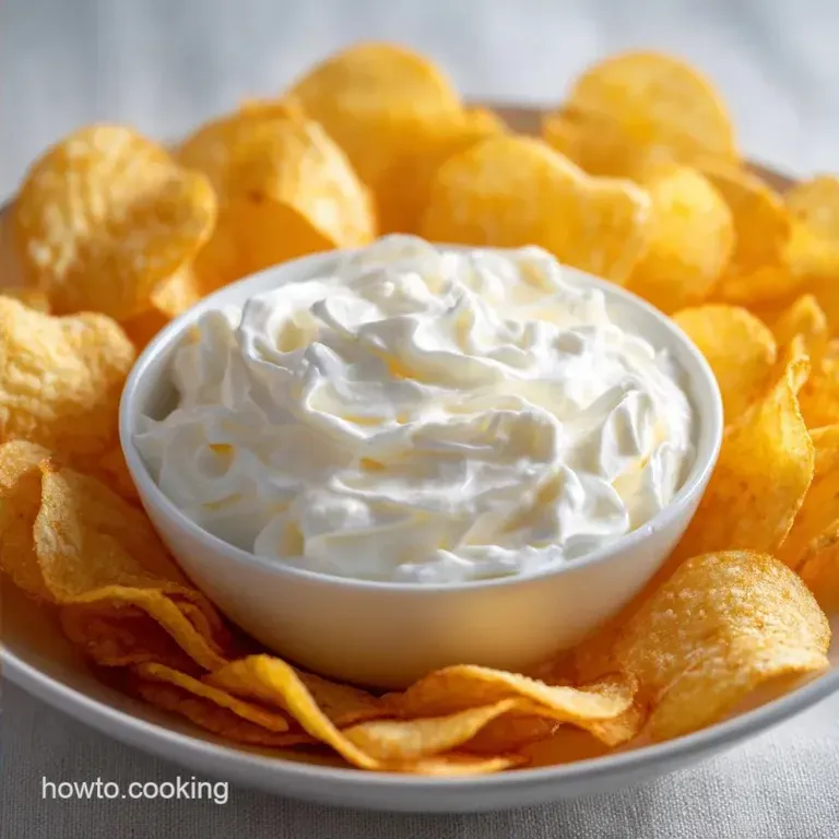 Potato Chip Dip: Creamy and Tangy