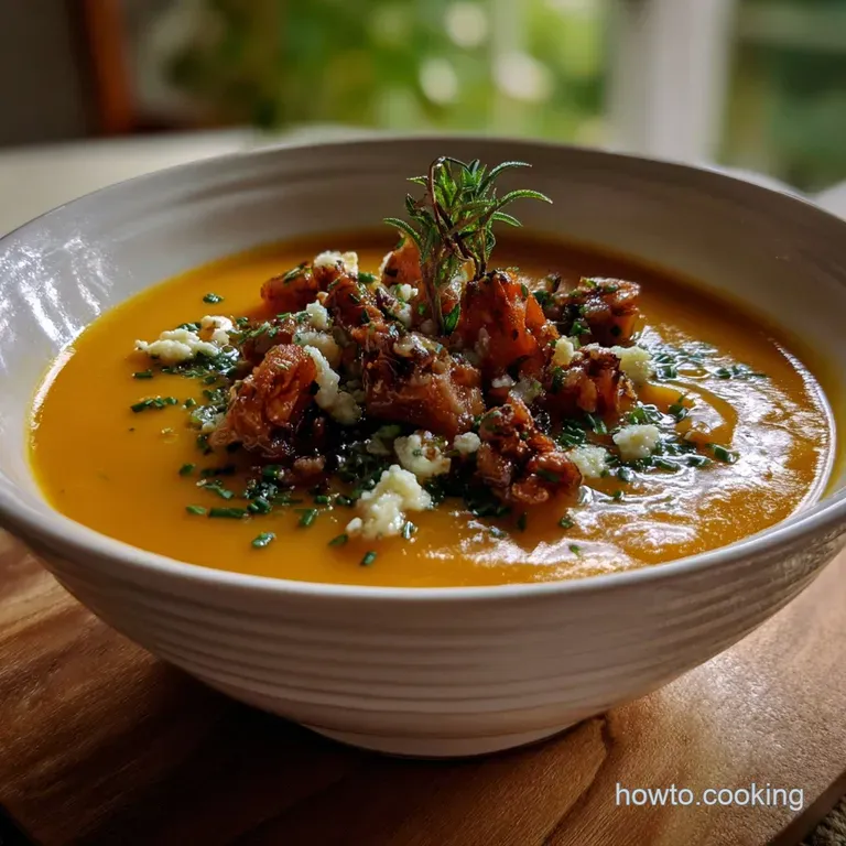 Velvety Sweet Potato Soup Recipe