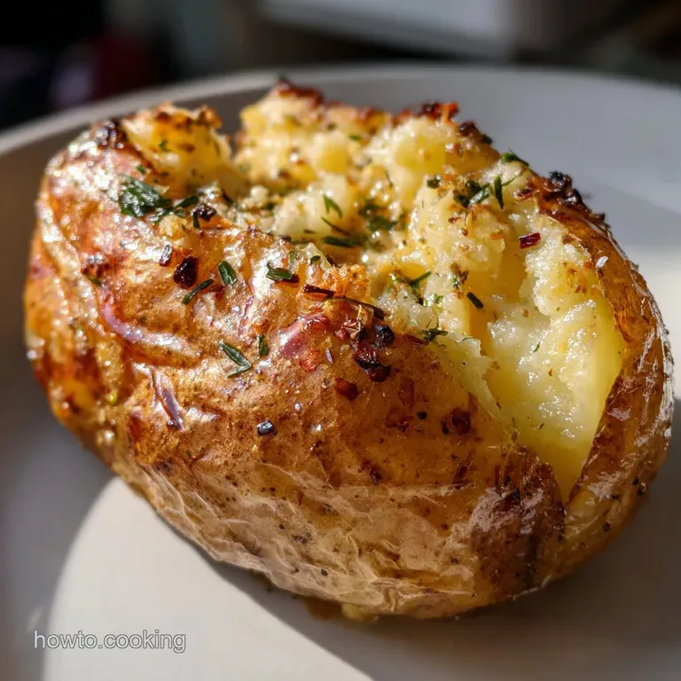 Baked Potato: the Ultimate Crisp-Skinned Method presentation