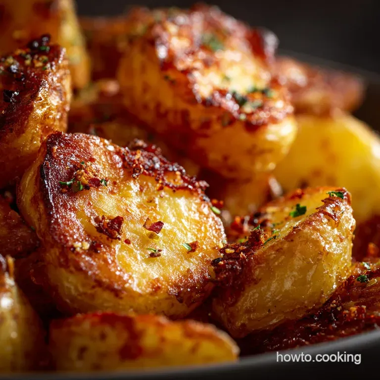 Crispy Air Fryer Potatoes the Ultimate Golden Crunch Roasties presentation