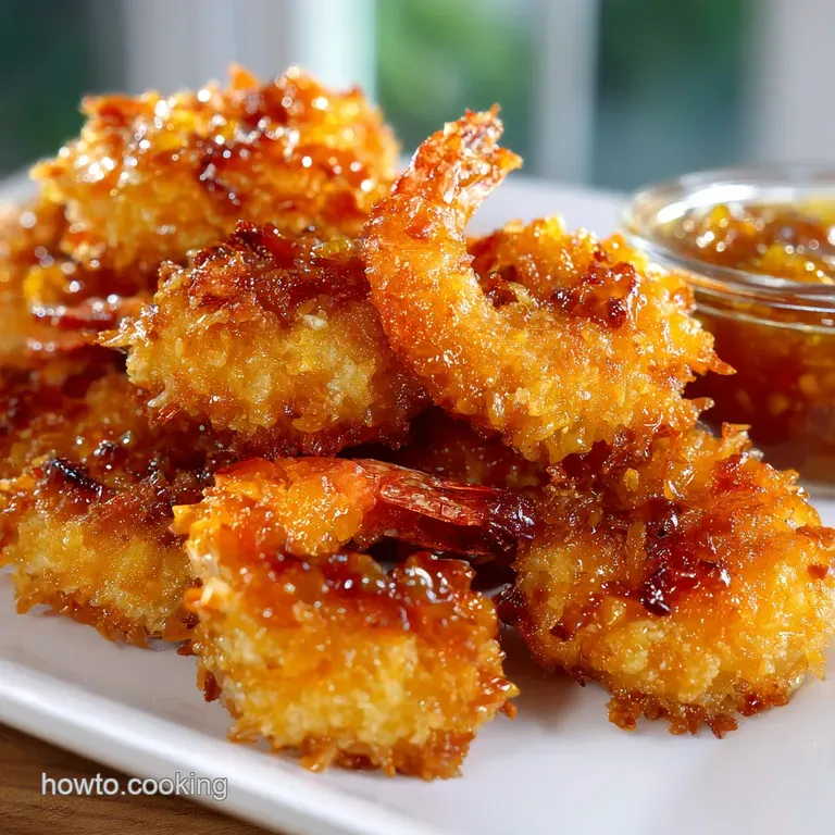Coconut Shrimp: Tropical Toasted Crunch