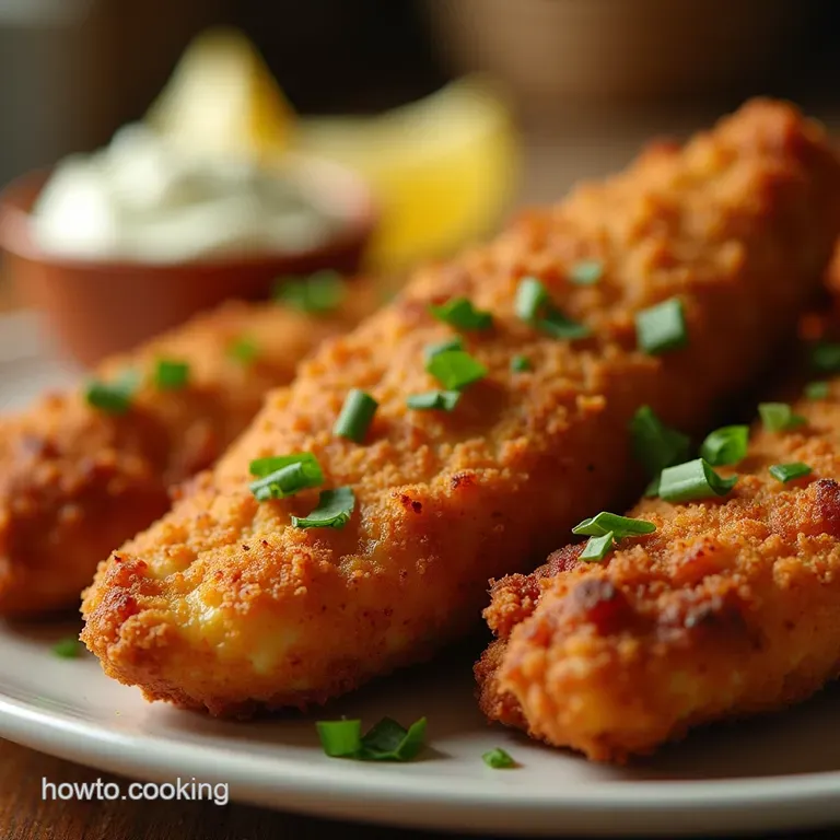 Better Than Takeout Crispy Baked Crack Chicken Tenders presentation