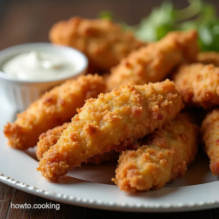 Better Than Takeout Crispy Baked Crack Chicken Tenders