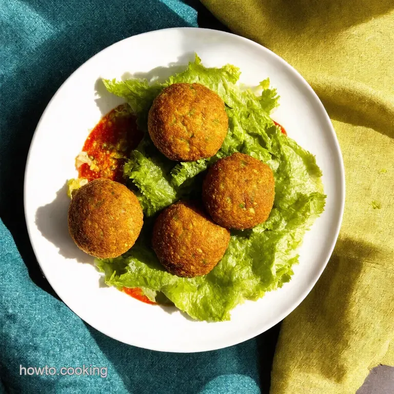 Crispy Delicious Homemade Falafel