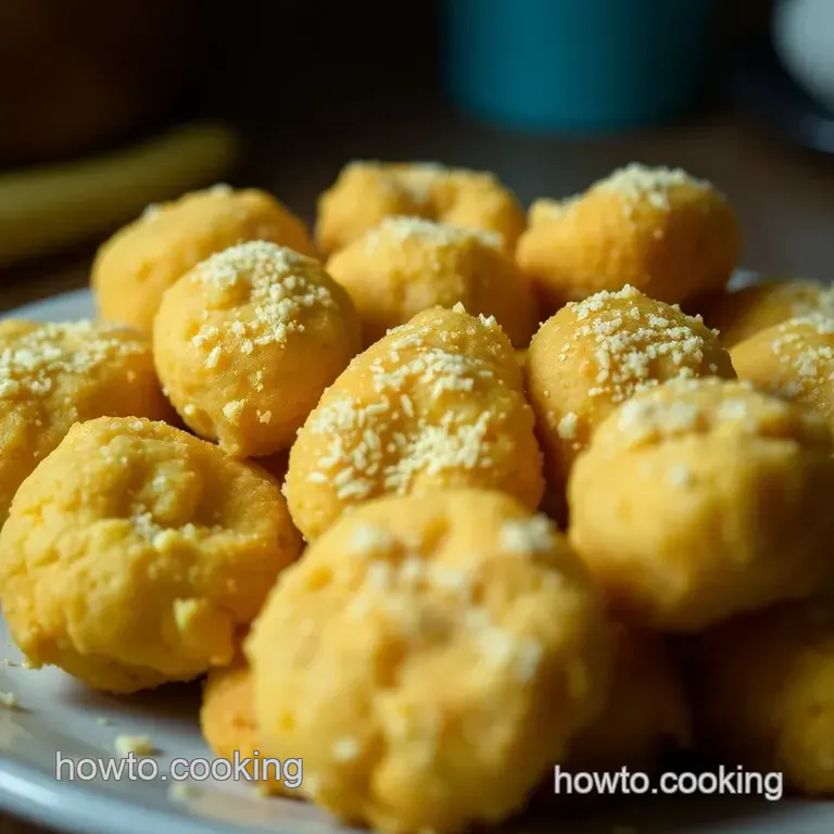 Crispy Frozen Corn Nuggets presentation
