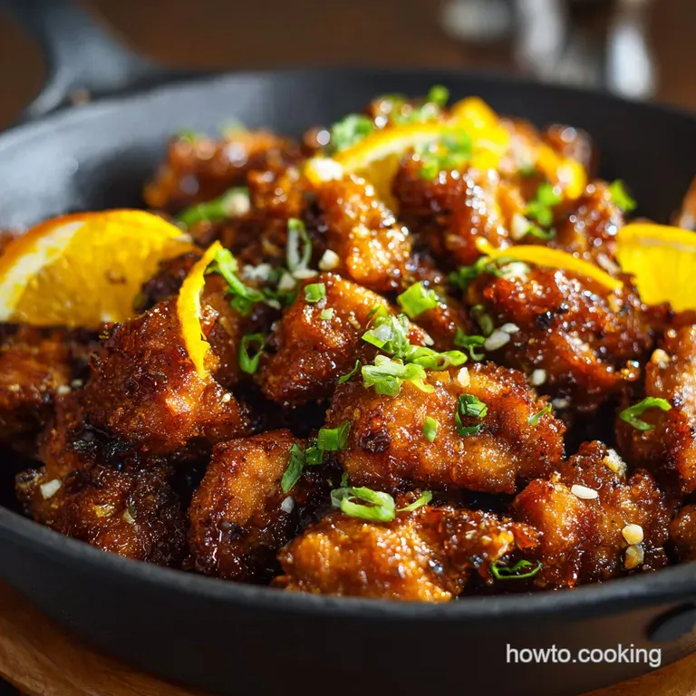Healthy Orange Chicken Air FryerOven Crispy GuiltFree
