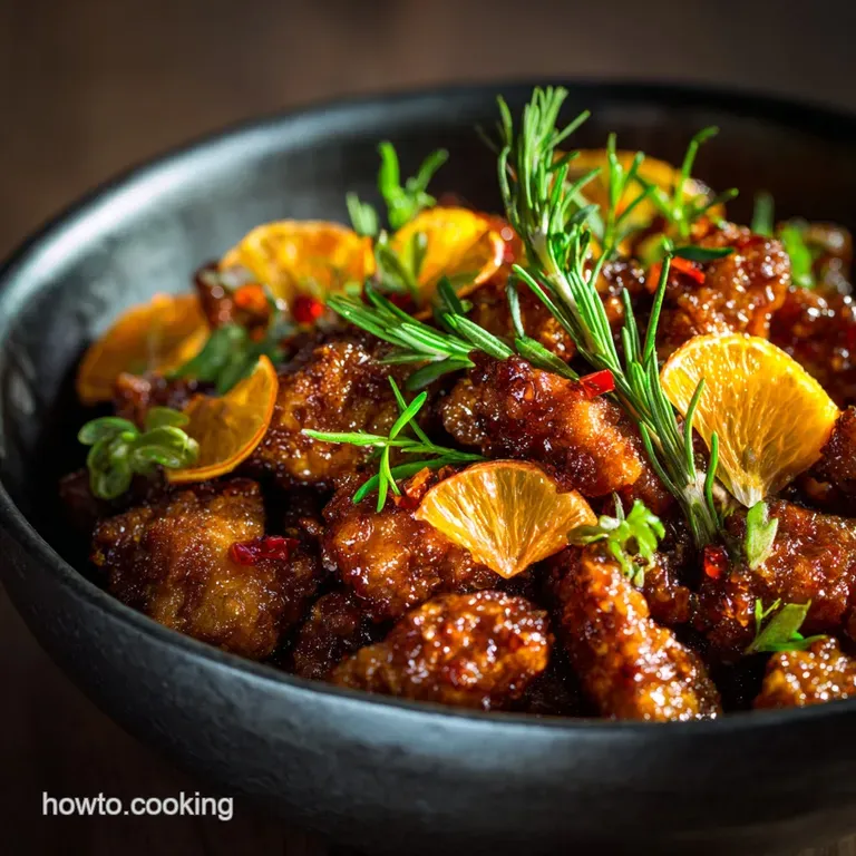 Crispy Takeaway Chinese Orange Chicken Recipe DoubleFried
