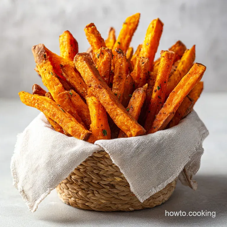 Sweet Potato Fries: the Ultimate Crispy Oven Recipe presentation