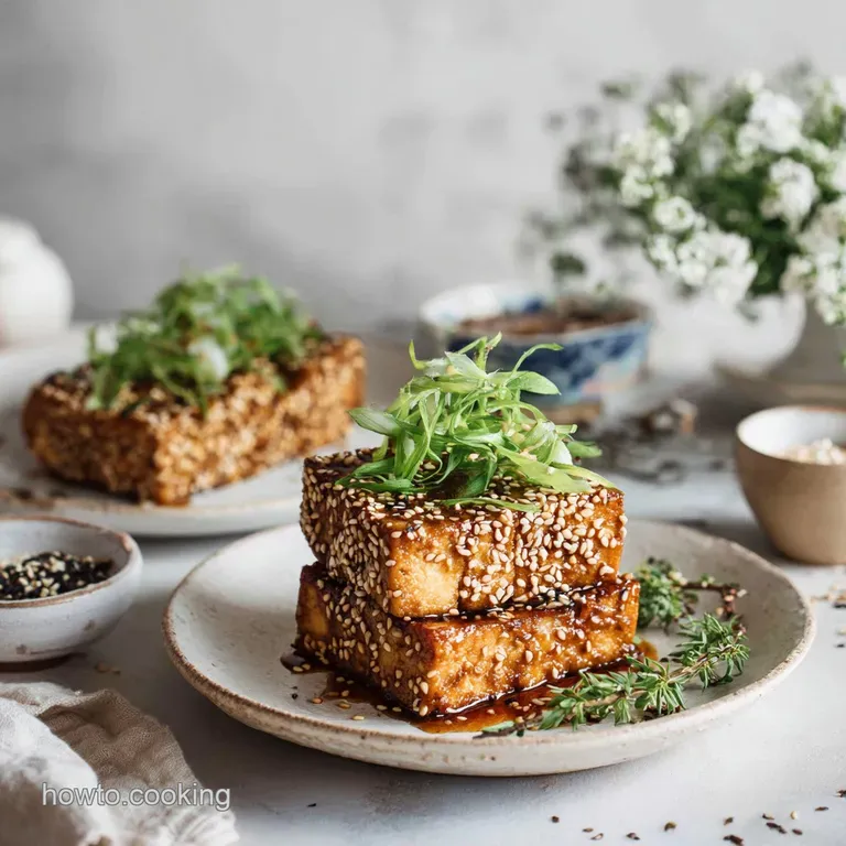Baked Tofu: The Ultimate Crispy Sesame-Ginger Recipe