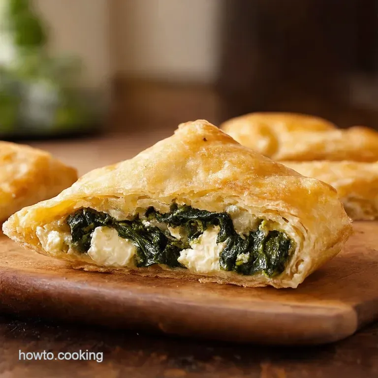 Crispy Spanakopita Triangles a Greek Classic Made Easy presentation