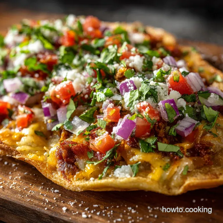 Fiesta Flatbreads Crispy Taco Pizza Appetizers