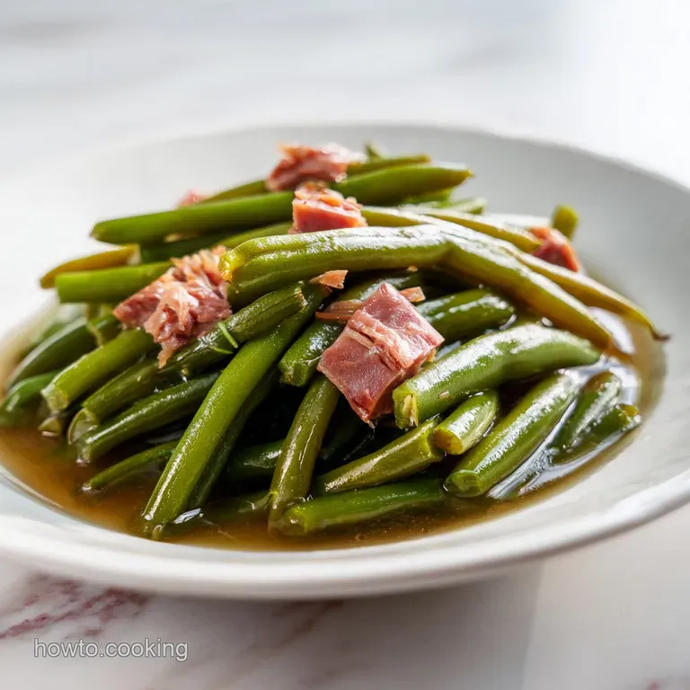 Crock Pot Green Beans: Tender and Smoky