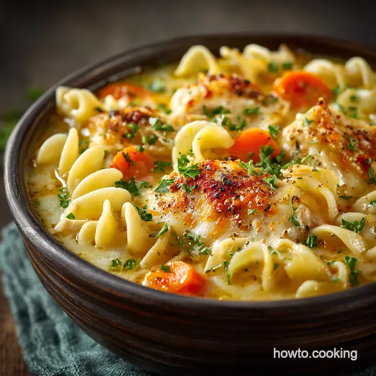 Crockpot Chicken Noodle Soup