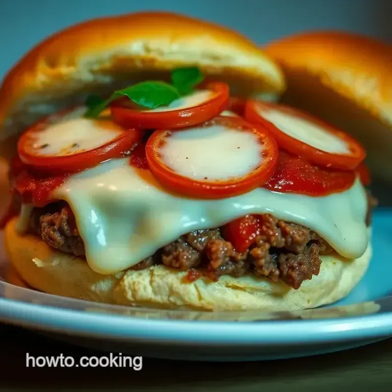 Crockpot Pizza Burgers: A Cheesy Saucy Mash-Up