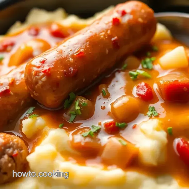 Comforting Crockpot Sausages & Creamy Mashed Potatoes: A Family Favorite