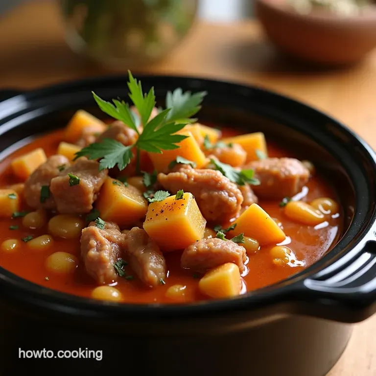 Crockpot Shepherds Delight Effortless Comfort Food presentation