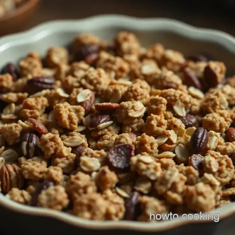 Crunchy Homemade Granola Clusters