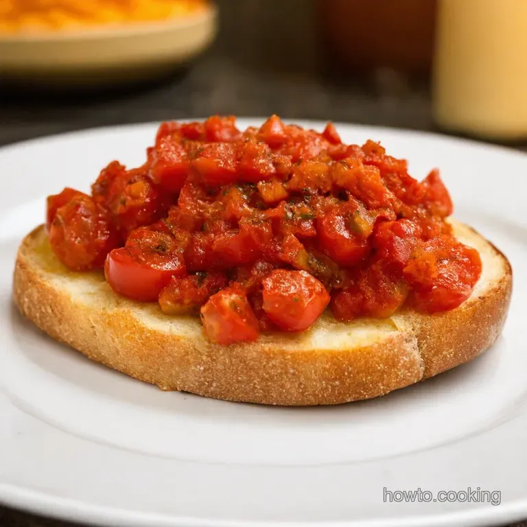 Crunchy Symphony Bruschetta the Asmr Edition presentation