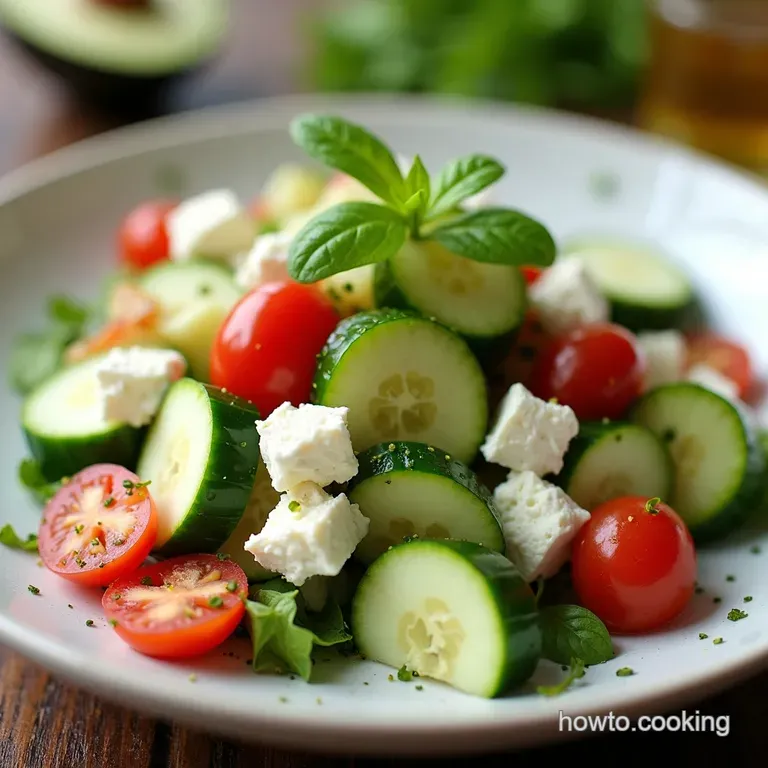 Cucumber Dill Cottage Cheese Salad Summer in a Bowl