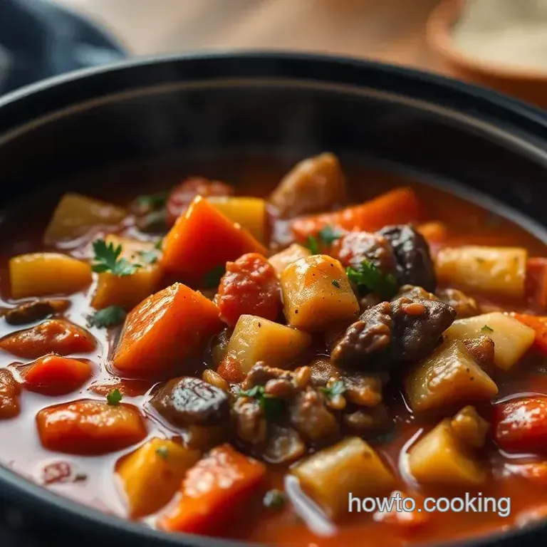 Dairy-Free Slow Cooker Vegetable Stew