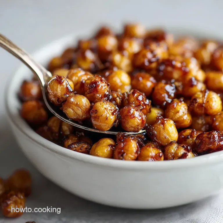 Daniel Fast Snack with Roasted Chickpeas