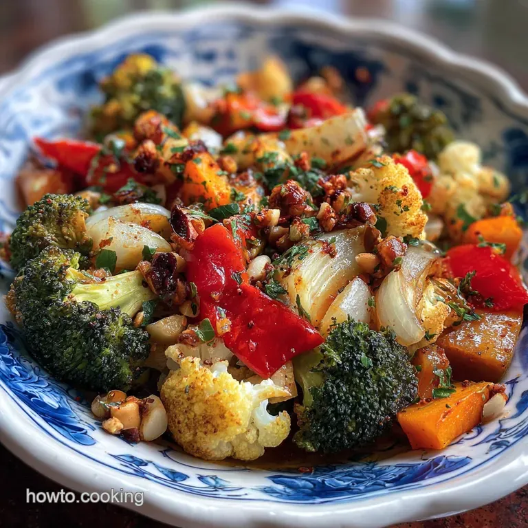 Daniel Fast Recipe with Roasted Vegetables