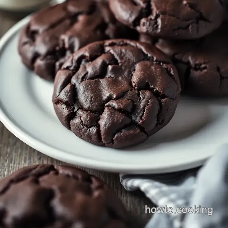 Death by Chocolate Cookies (Aka the Ultimate Chocolate Indulgence) presentation