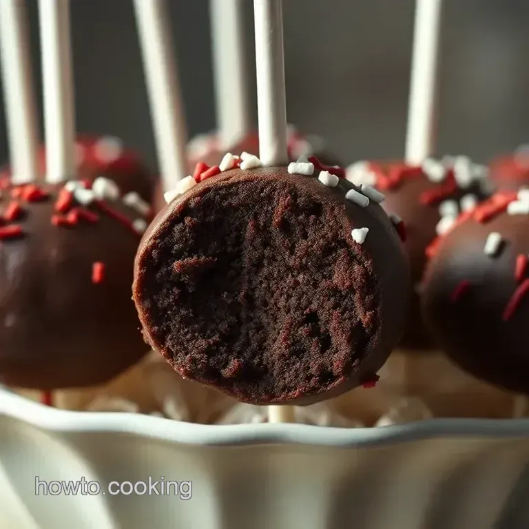 Decadent Chocolate Cake Pops: Bite-Sized Bliss