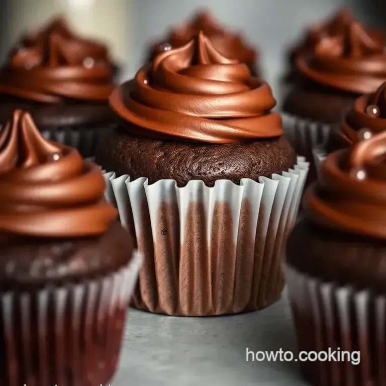 Decadent Chocolate Cupcakes: a Slice of Heaven presentation