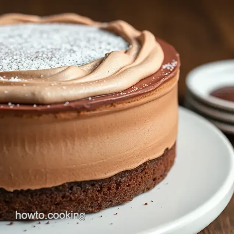 Decadent Chocolate Mousse Cake