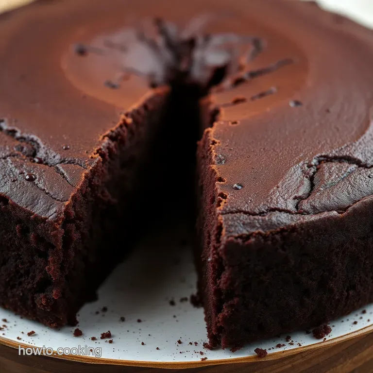 Decadent Dark Chocolate Cake