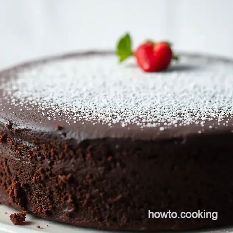 Decadent Flourless Chocolate Cake