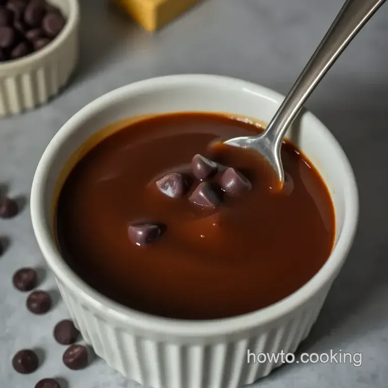 Decadent Hot Fudge Sauce: the Ultimate Indulgence presentation