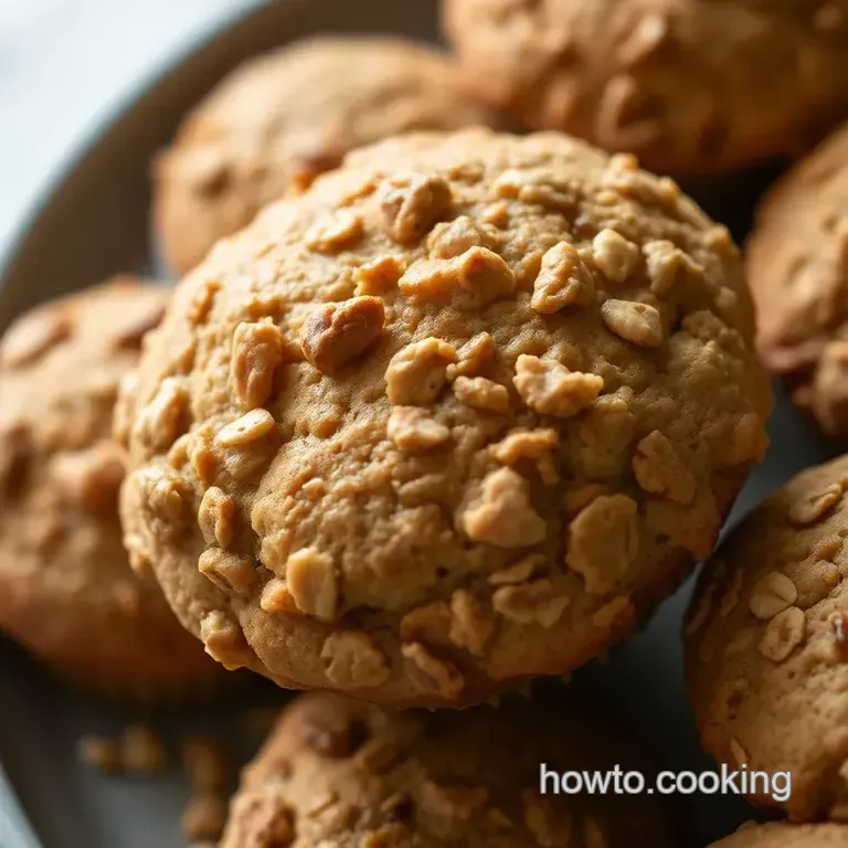 Deliciously Moist Oatmeal Muffins: a Healthy Wholesome Bite presentation