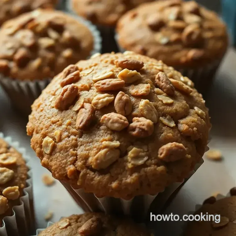 Deliciously Moist Oatmeal Muffins: A Healthy  Wholesome Bite